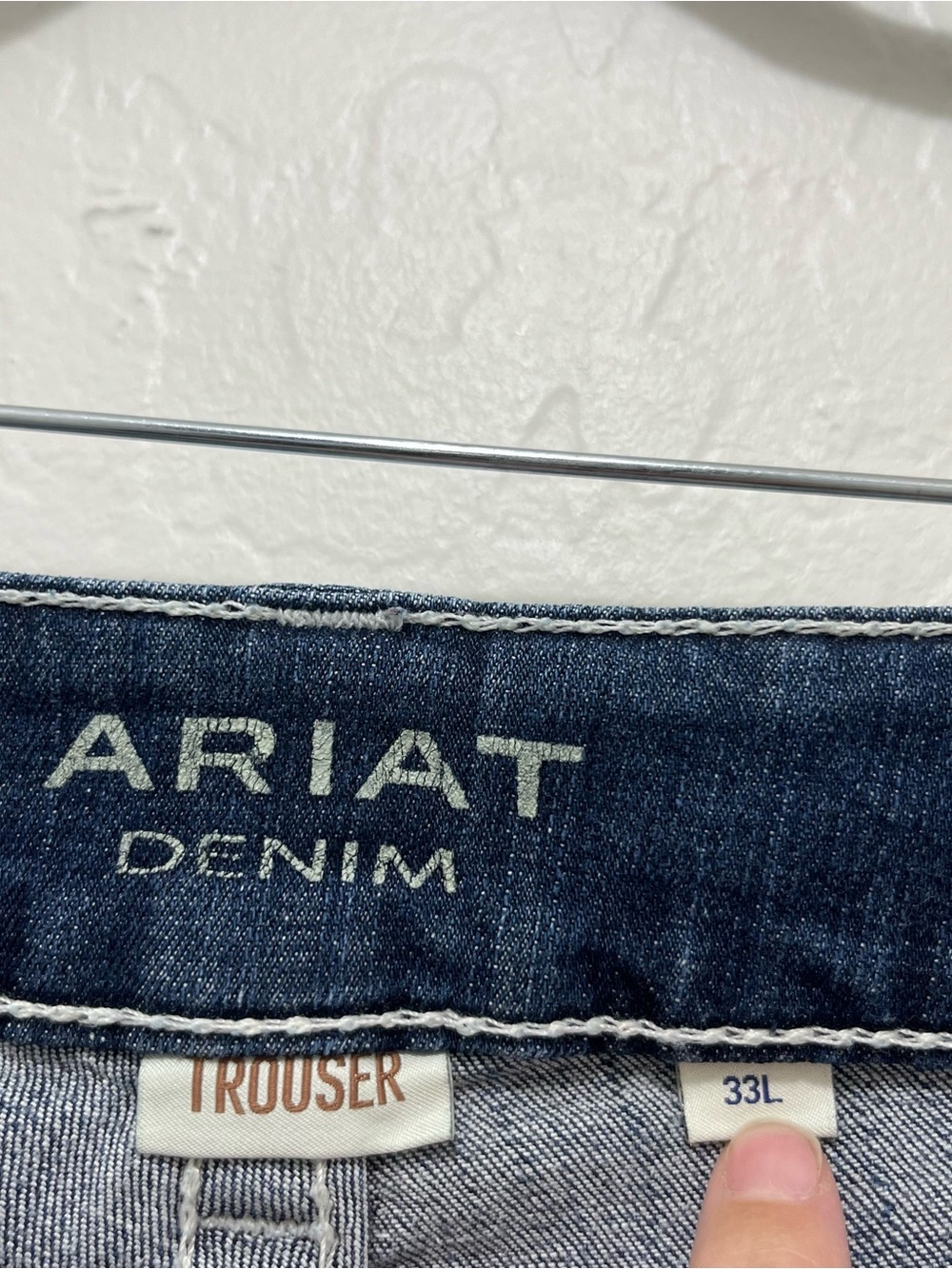 Ariat Women’s Entwined Wide Leg Trouser Jeans Sz 33L - Picture 10 of 12